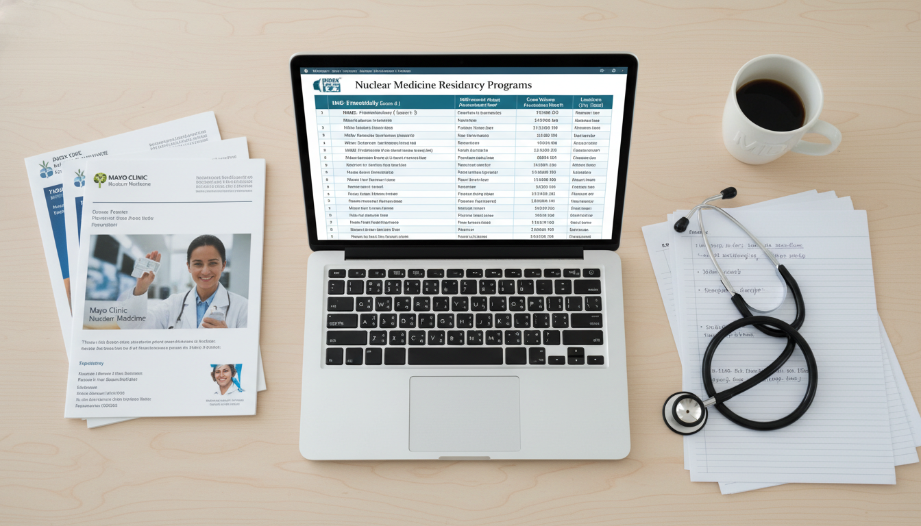 Spreadsheet and online tools used to research nuclear medicine residency programs Spreadsheet and online tools used to research nuclear medicine residency programs - US citizen IMG for How to Research Progra