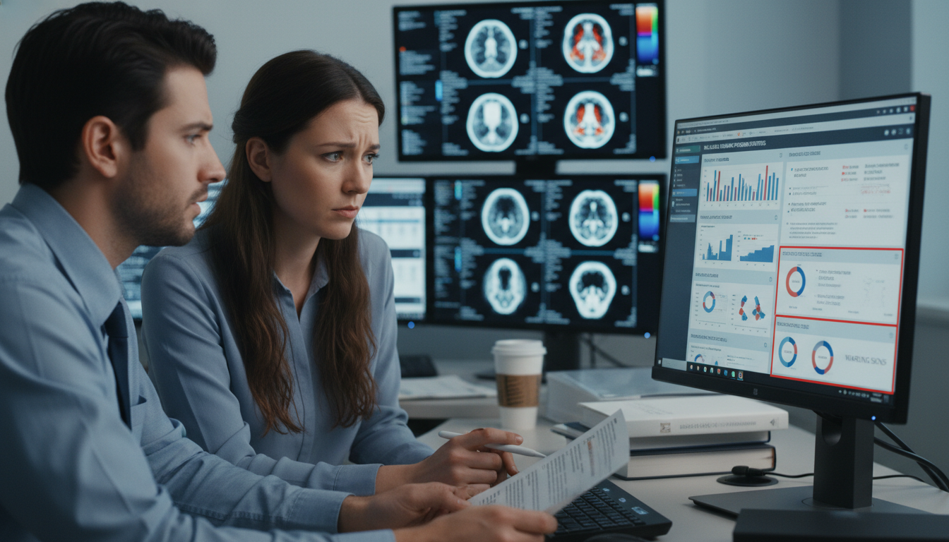 Nuclear medicine residents analyzing red flags in program data Nuclear medicine residents analyzing red flags in program data - US citizen IMG for Resident Turnover Warning Signs for US Ci