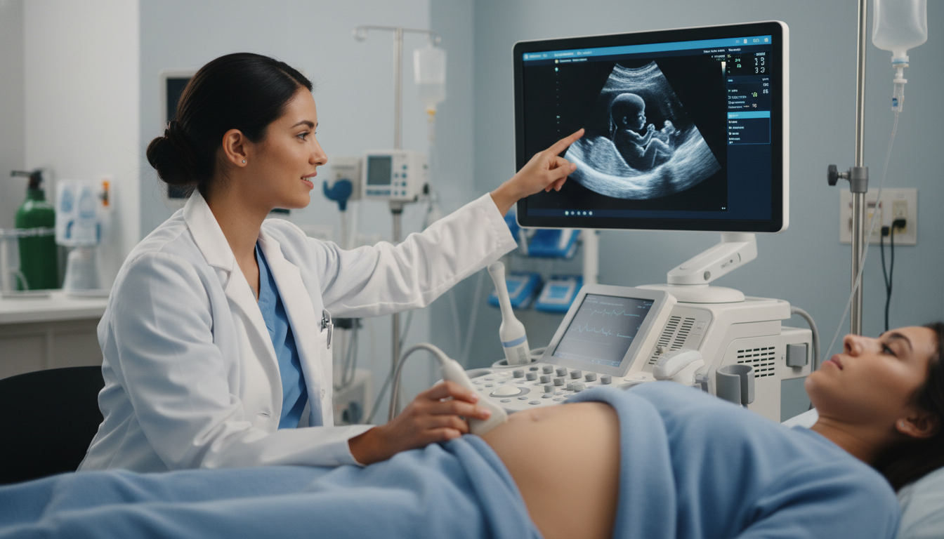 US citizen IMG performing ultrasound in OB GYN clerkship US citizen IMG performing ultrasound in OB GYN clerkship - US citizen IMG for Low Step Score Strategies for US Citizen IMG in