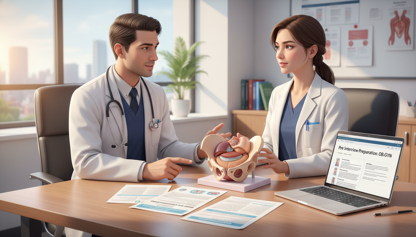 Medical graduate practicing OB GYN clinical scenarios - US citizen IMG for Pre-Interview Preparation for US Citizen IMG in Ob