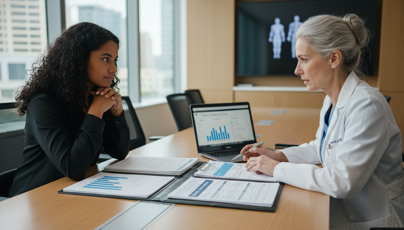 US citizen IMG discussing residency application strategy with mentor - US citizen IMG for Step Score Strategy for US Citizen