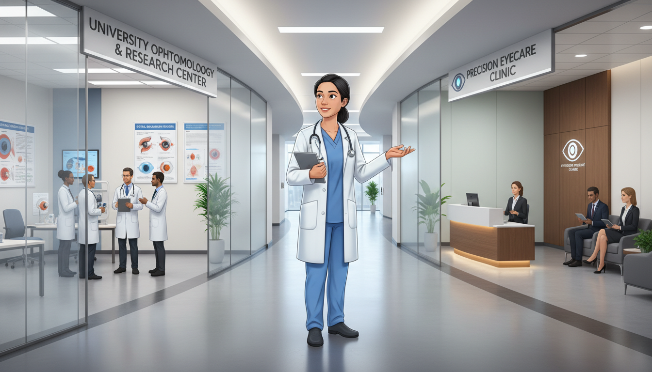 Academic vs Private Practice: A Guide for US Citizen IMGs in Ophthalmology