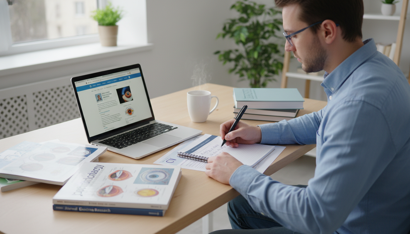 Medical student updating CV with ophthalmology research materials Medical student updating CV with ophthalmology research materials - US citizen IMG for CV Building for US Citizen IMG in Opht