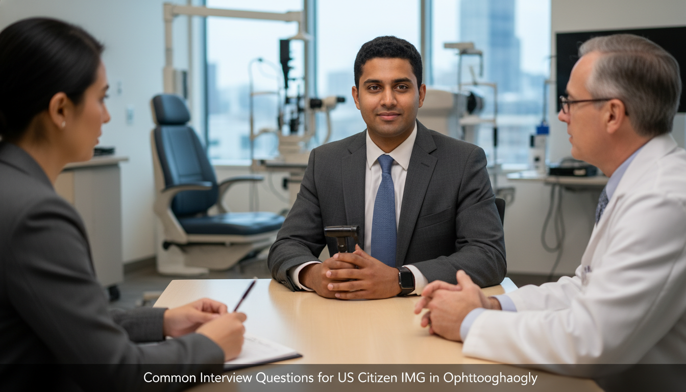 Essential Residency Interview Questions for US Citizen IMGs in Ophthalmology
