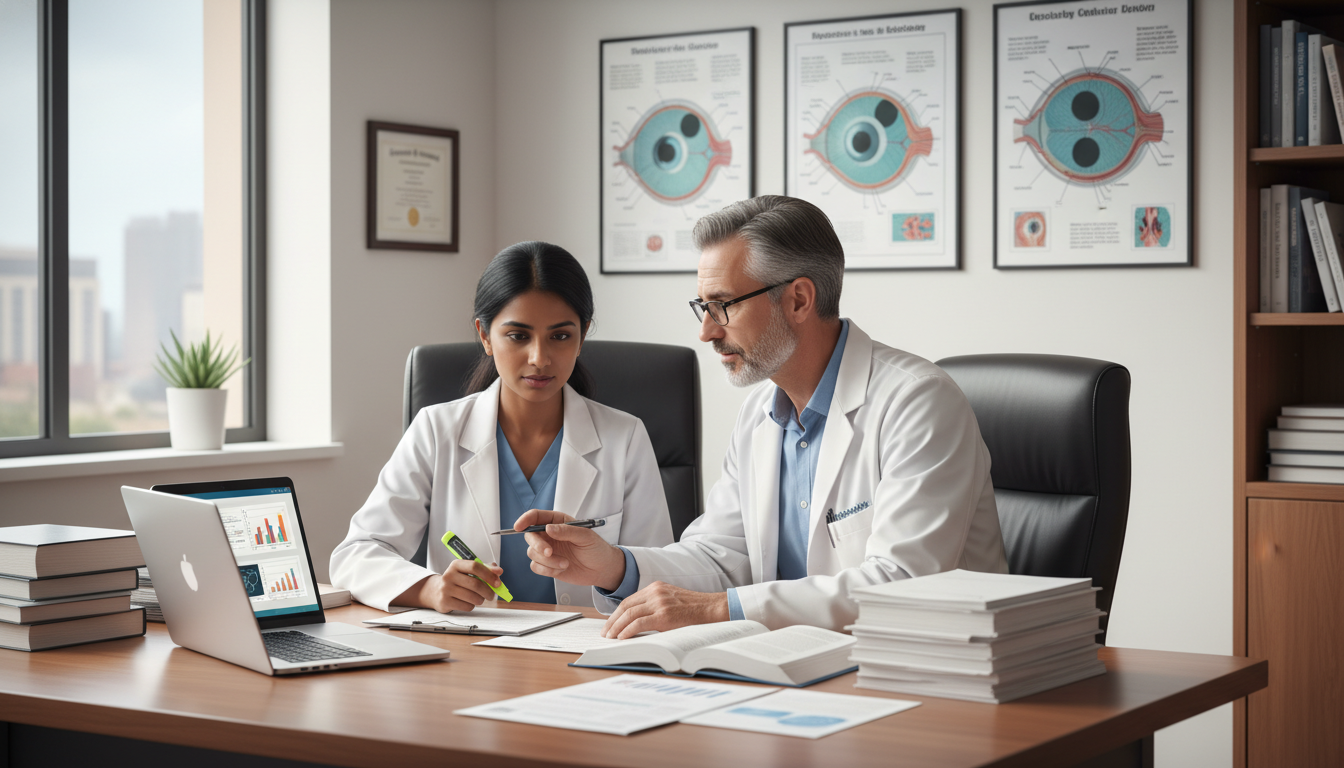 Medical student meeting with ophthalmology mentor - US citizen IMG for Networking in Medicine for US Citizen IMG in Ophthalmo