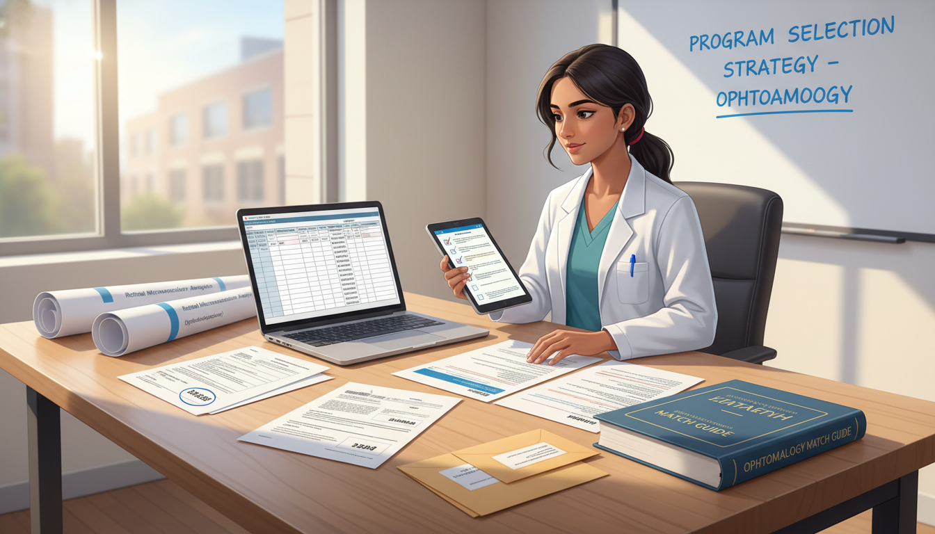 Applicant self-assessment for ophthalmology residency competitiveness - US citizen IMG for Program Selection Strategy for US