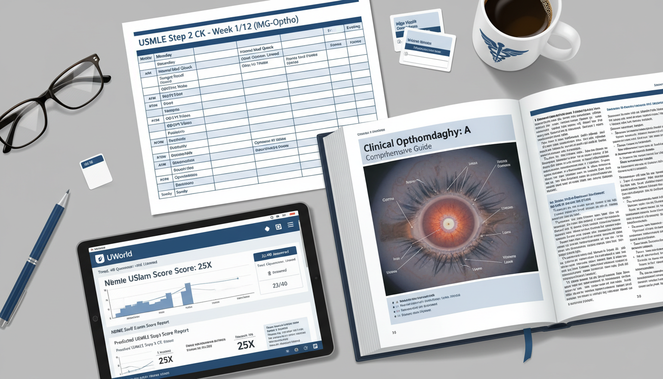 Study schedule and resources for USMLE Step 2 CK Study schedule and resources for USMLE Step 2 CK - US citizen IMG for USMLE Step 2 CK Preparation for US Citizen IMG in Ophth