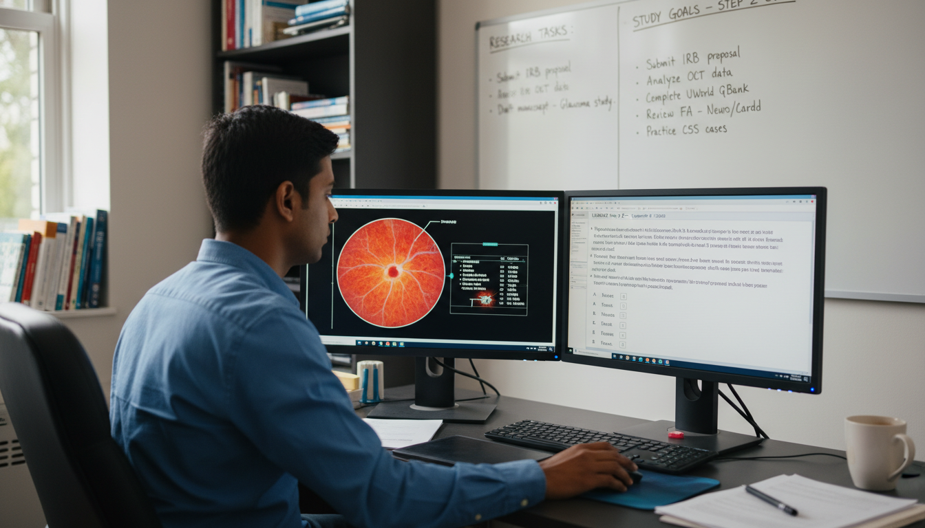 US citizen IMG balancing ophthalmology research and Step 2 CK preparation US citizen IMG balancing ophthalmology research and Step 2 CK preparation - US citizen IMG for USMLE Step 2 CK Preparation fo