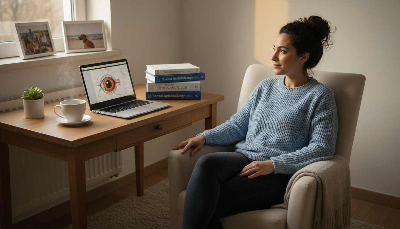 Ophthalmology resident balancing study time and personal life at home Ophthalmology resident balancing study time and personal life at home - US citizen IMG for Work-Life Balance Assessment for U