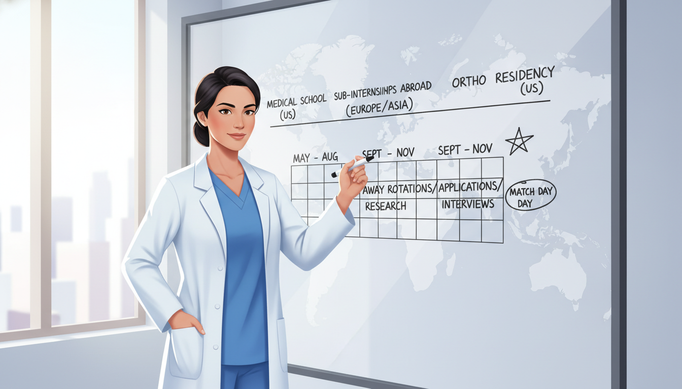 Essential Job Search Timeline for US Citizen IMGs in Orthopedic Surgery