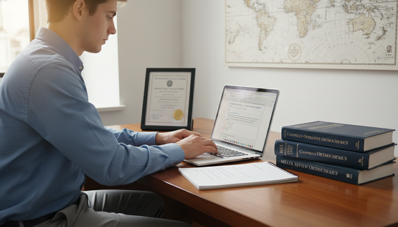 US citizen IMG orthopedic applicant writing professional email to residency program US citizen IMG orthopedic applicant writing professional email to residency program - US citizen IMG for Pre-Match Communicat