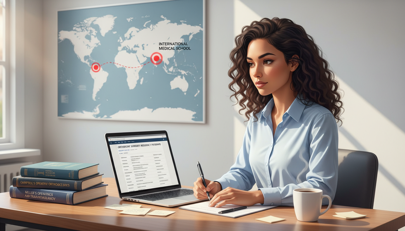 Essential Guide for US Citizen IMGs Researching Orthopedic Surgery Residency