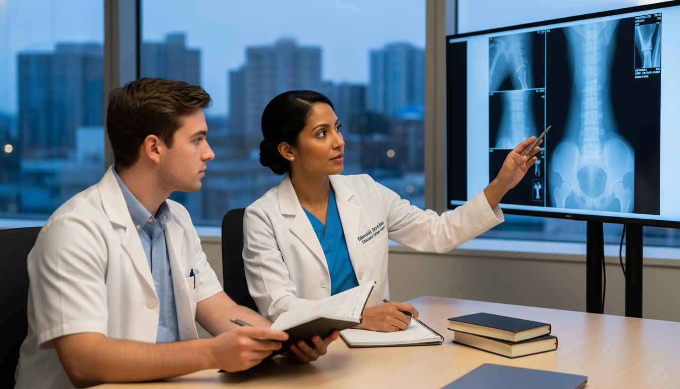 Orthopedic surgery attending mentoring a US citizen IMG student Orthopedic surgery attending mentoring a US citizen IMG student - US citizen IMG for Addressing Red Flags for US Citizen IMG