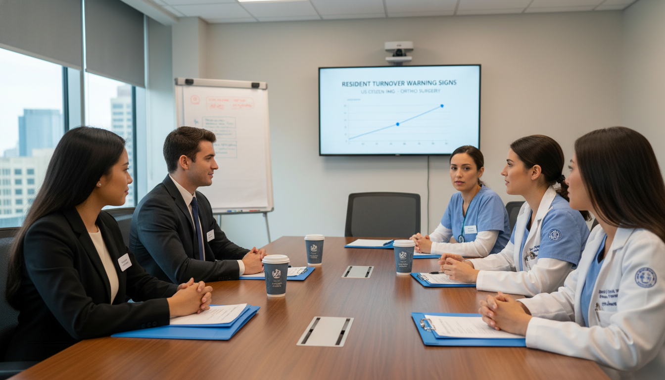 Orthopedic residency interview day group discussion Orthopedic residency interview day group discussion - US citizen IMG for Resident Turnover Warning Signs for US Citizen IMG i