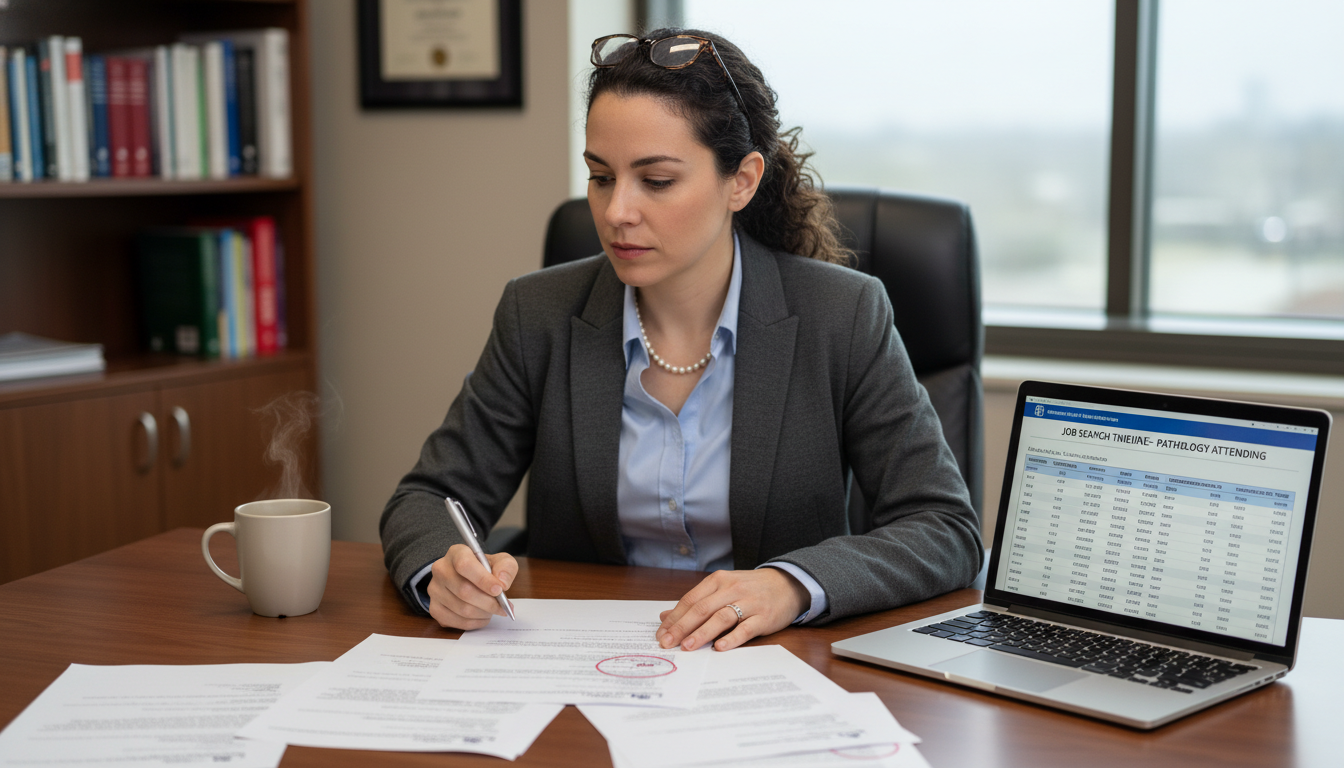 Pathology fellow evaluating job offers and contracts Pathology fellow evaluating job offers and contracts - US citizen IMG for Job Search Timing for US Citizen IMG in Pathology