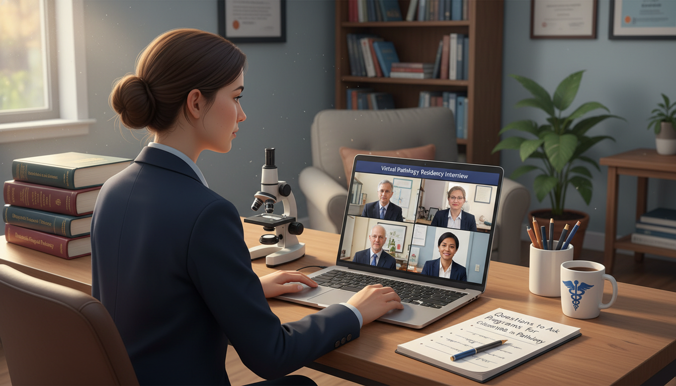 US citizen IMG pathology resident asking questions during a virtual residency interview US citizen IMG pathology resident asking questions during a virtual residency interview - US citizen IMG for Questions to Ask