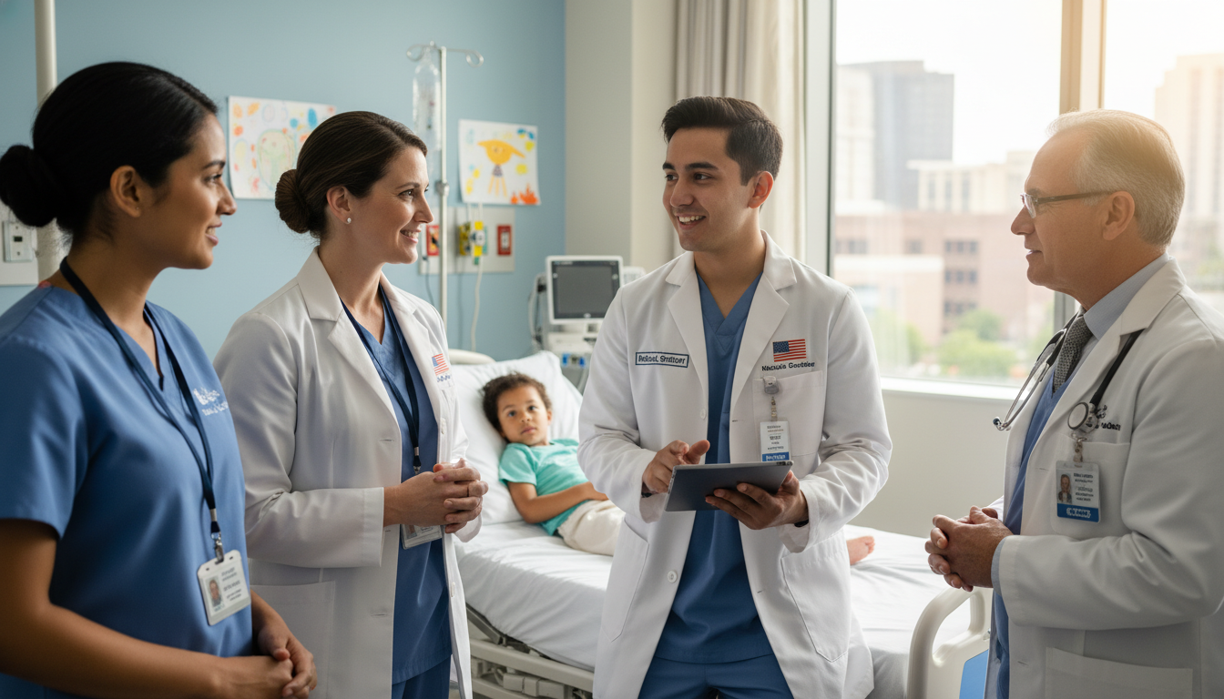 US citizen IMG pediatrics student presenting on ward team during away rotation US citizen IMG pediatrics student presenting on ward team during away rotation - US citizen IMG for Away Rotation Strategy fo