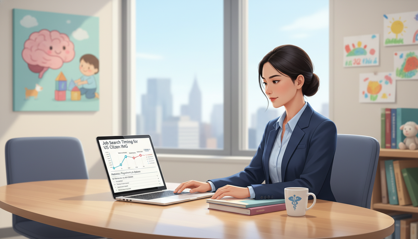 Ultimate Guide to Job Search Timing for US Citizen IMGs in Peds-Psych