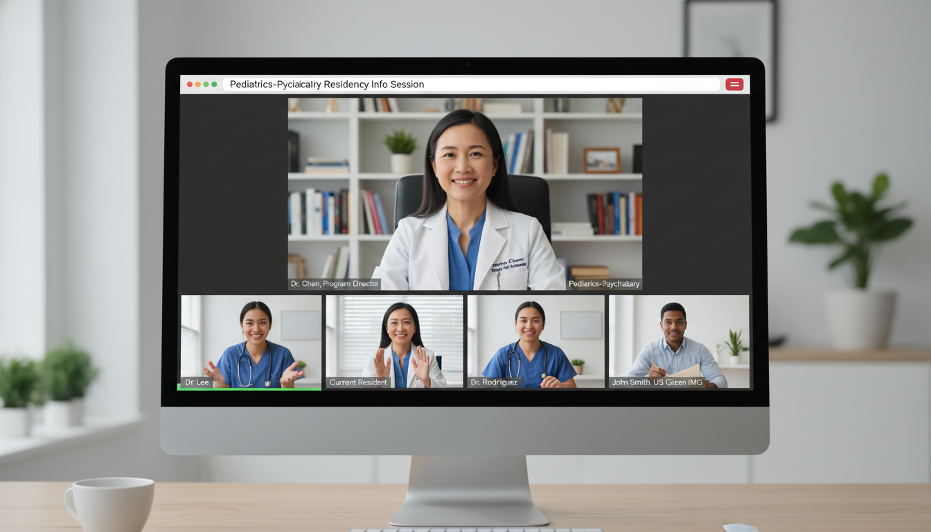 Virtual open house for pediatrics psychiatry residency program Virtual open house for pediatrics psychiatry residency program - US citizen IMG for How to Research Programs for US Citizen I