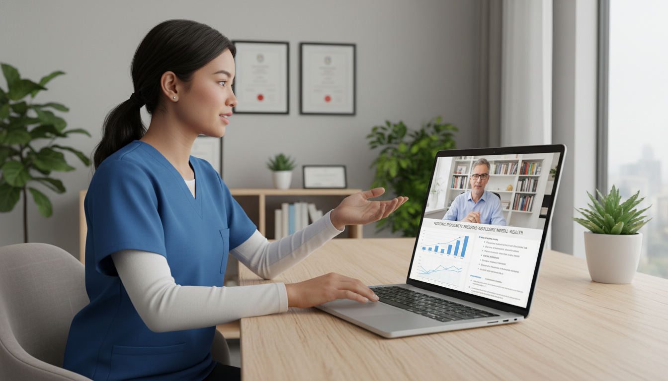 US citizen IMG collaborating remotely on pediatric psychiatry research - US citizen IMG for Research Profile Building for US