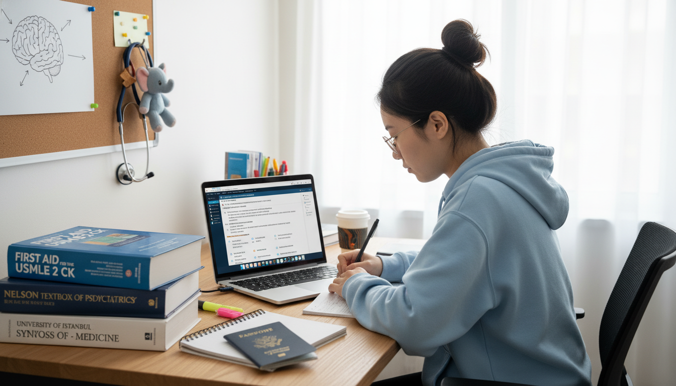 USMLE Step 2 CK Guide for US Citizen IMGs in Pediatrics-Psychiatry