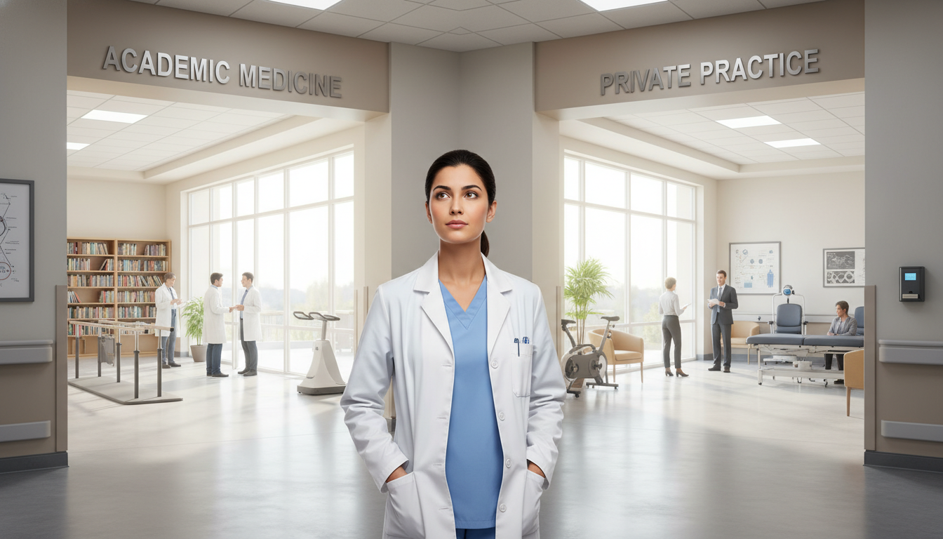 Navigating Academic vs Private Practice for US Citizen IMGs in PM&R