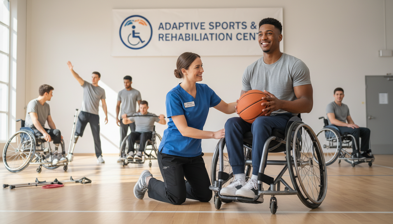 Medical student participating in adaptive sports volunteer activity Medical student participating in adaptive sports volunteer activity - US citizen IMG for CV Building for US Citizen IMG in Ph