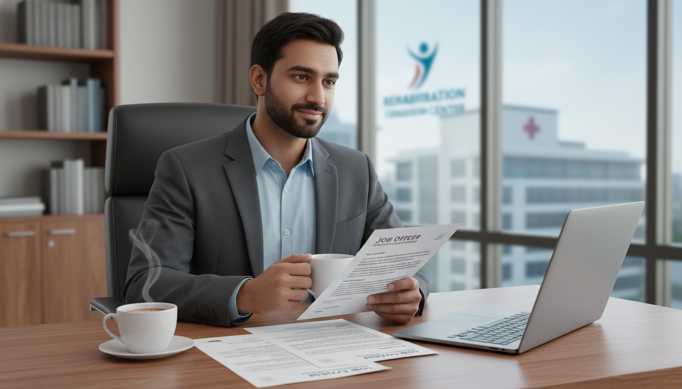 Physiatrist reviewing job offers and contracts Physiatrist reviewing job offers and contracts - US citizen IMG for Job Search Timing for US Citizen IMG in Physical Medicine