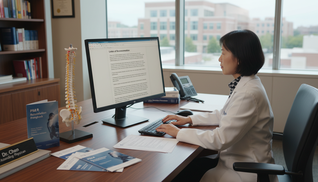 Physiatry faculty writing a residency letter of recommendation Physiatry faculty writing a residency letter of recommendation - US citizen IMG for Letters of Recommendation for US Citizen