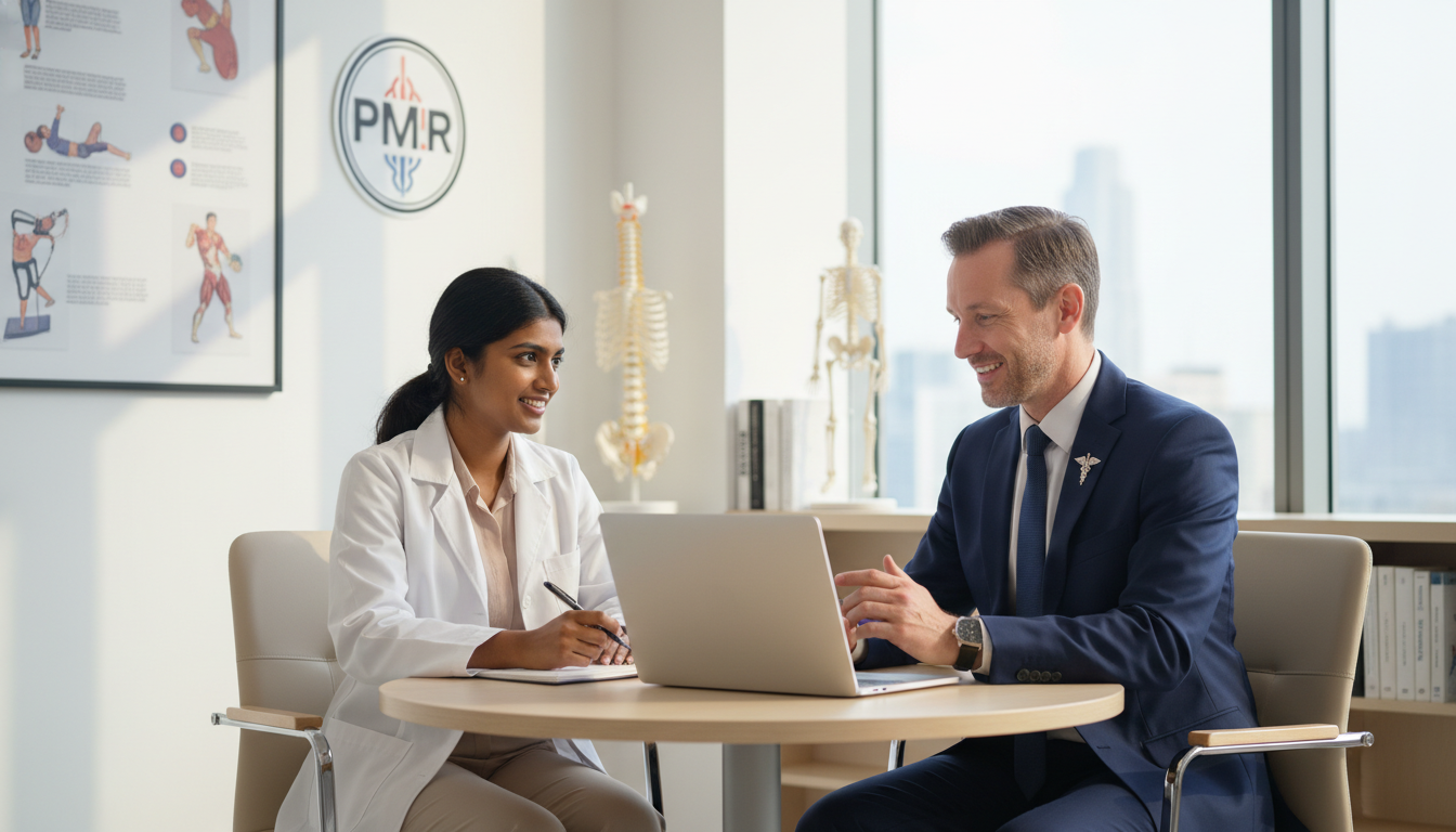 Mentorship meeting between a physiatrist and IMG student - US citizen IMG for Networking in Medicine for US Citizen IMG in Ph