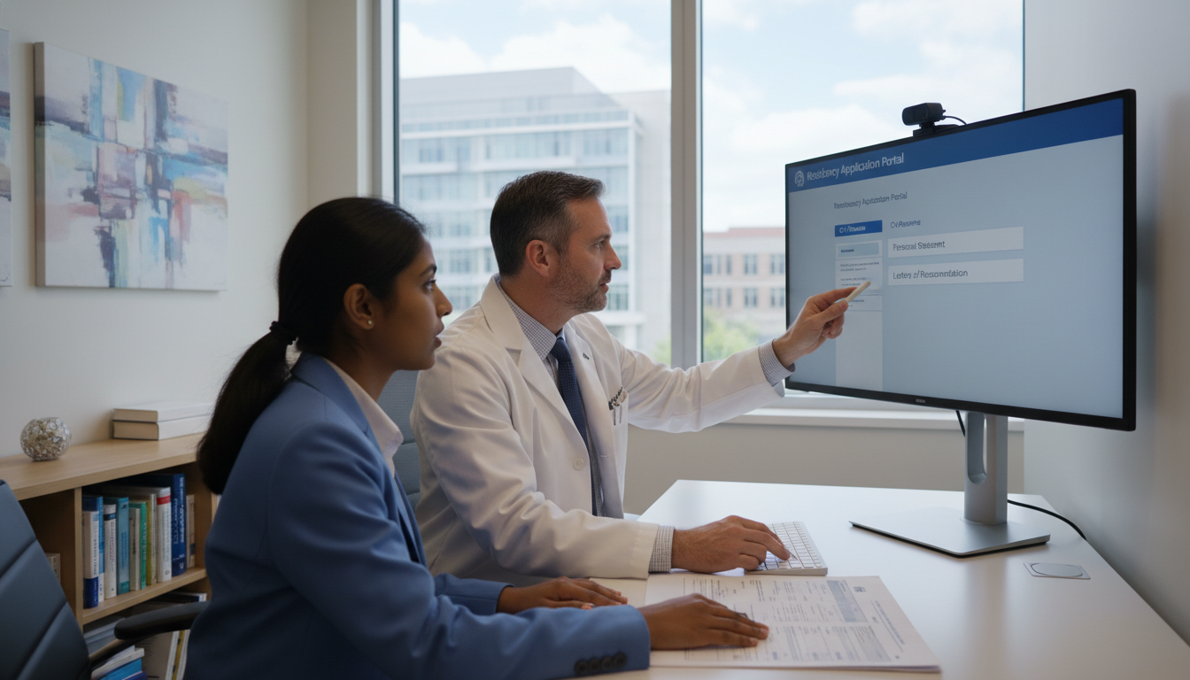 US citizen IMG discussing letters of recommendation with plastic surgery mentor - US citizen IMG for Letters of Recommendatio