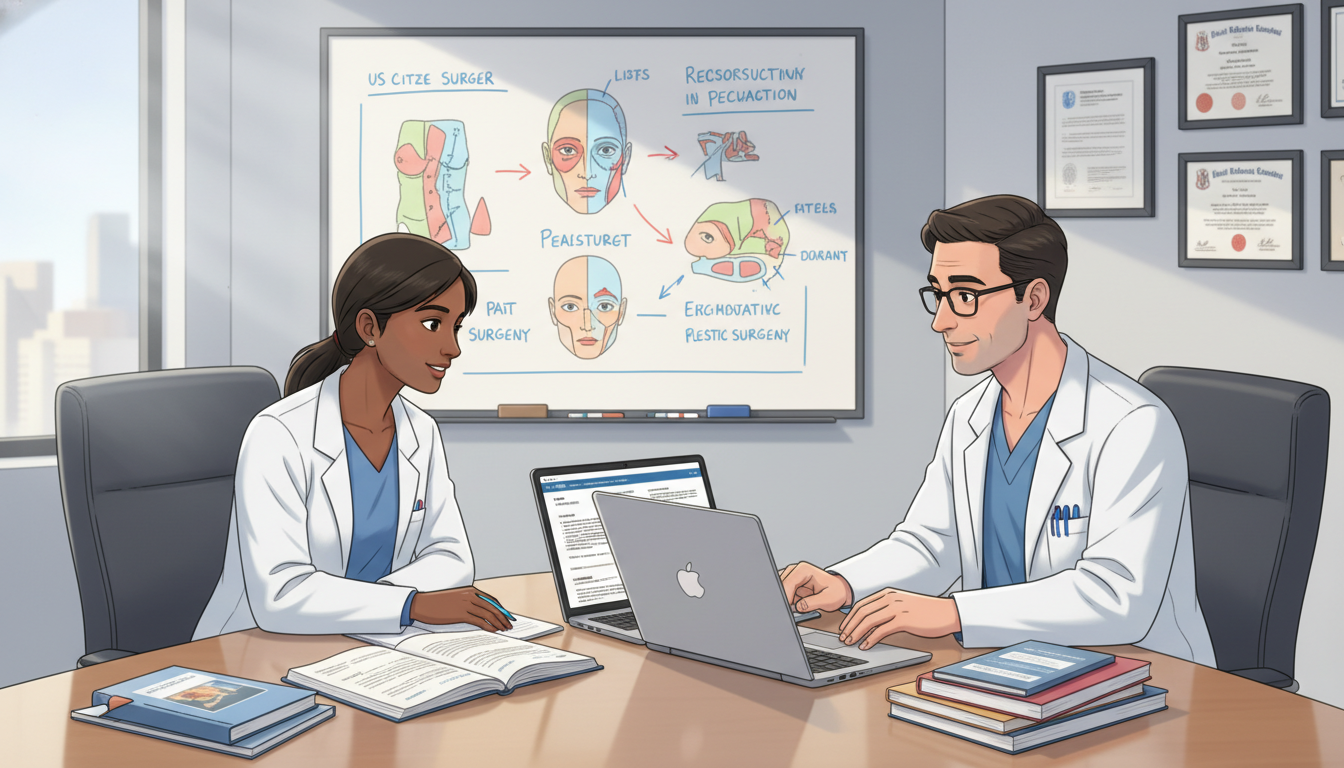 Plastic surgery attending mentoring a US citizen IMG during research year - US citizen IMG for Low Step Score Strategies for