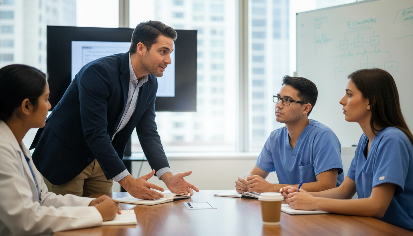 US citizen IMG speaking with plastic surgery residents about program culture US citizen IMG speaking with plastic surgery residents about program culture - US citizen IMG for Identifying Malignant Progr