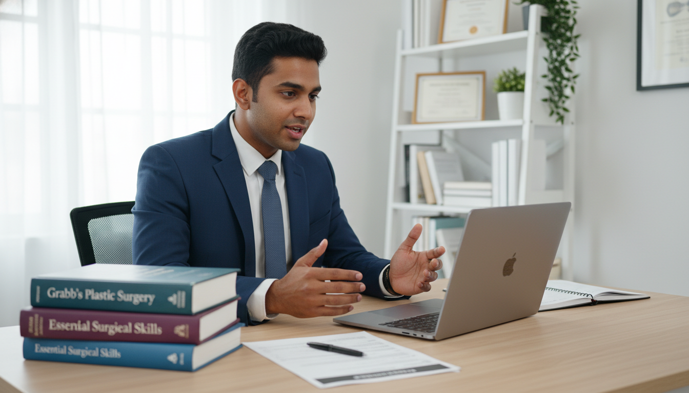 Plastic surgery residency applicant practicing interview responses Plastic surgery residency applicant practicing interview responses - US citizen IMG for Pre-Interview Preparation for US Citi