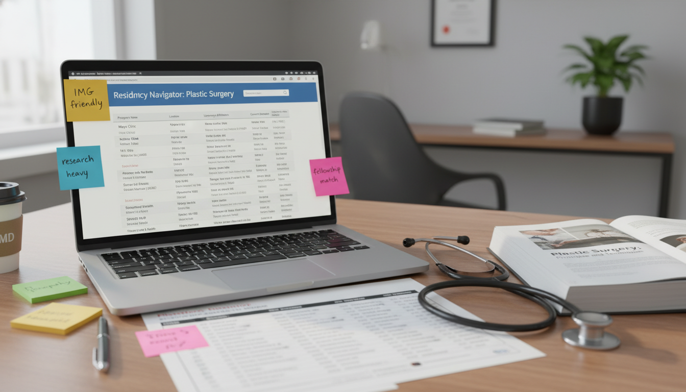 Residency program research tools for plastic surgery applicants Residency program research tools for plastic surgery applicants - US citizen IMG for How to Research Programs for US Citizen