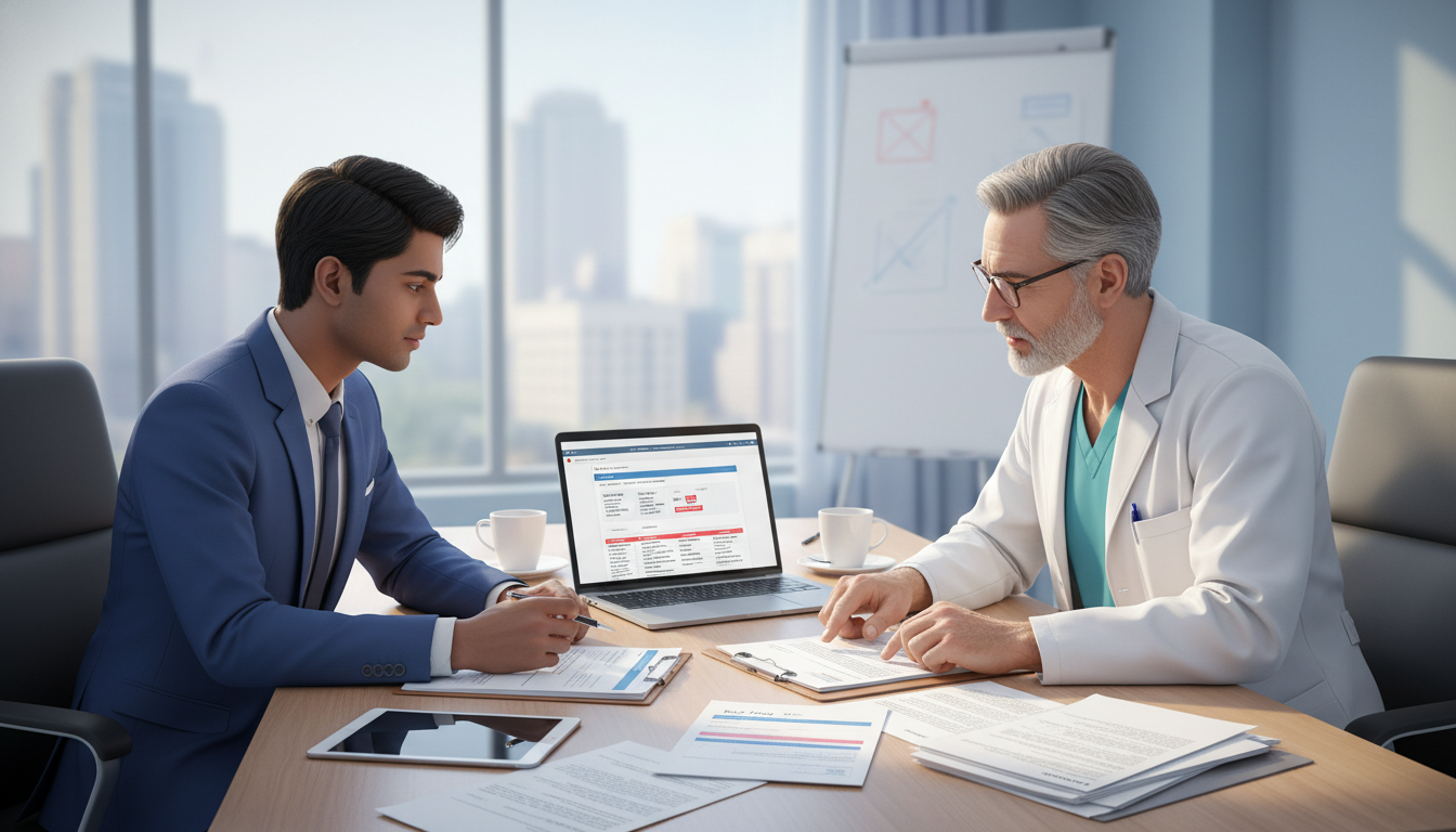 US citizen IMG discussing residency red flags with a mentor US citizen IMG discussing residency red flags with a mentor - US citizen IMG for Addressing Red Flags for US Citizen IMG in P