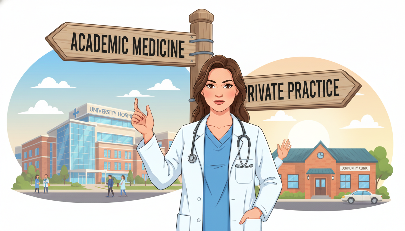 Choosing Between Academic and Private Practice as a US Citizen IMG