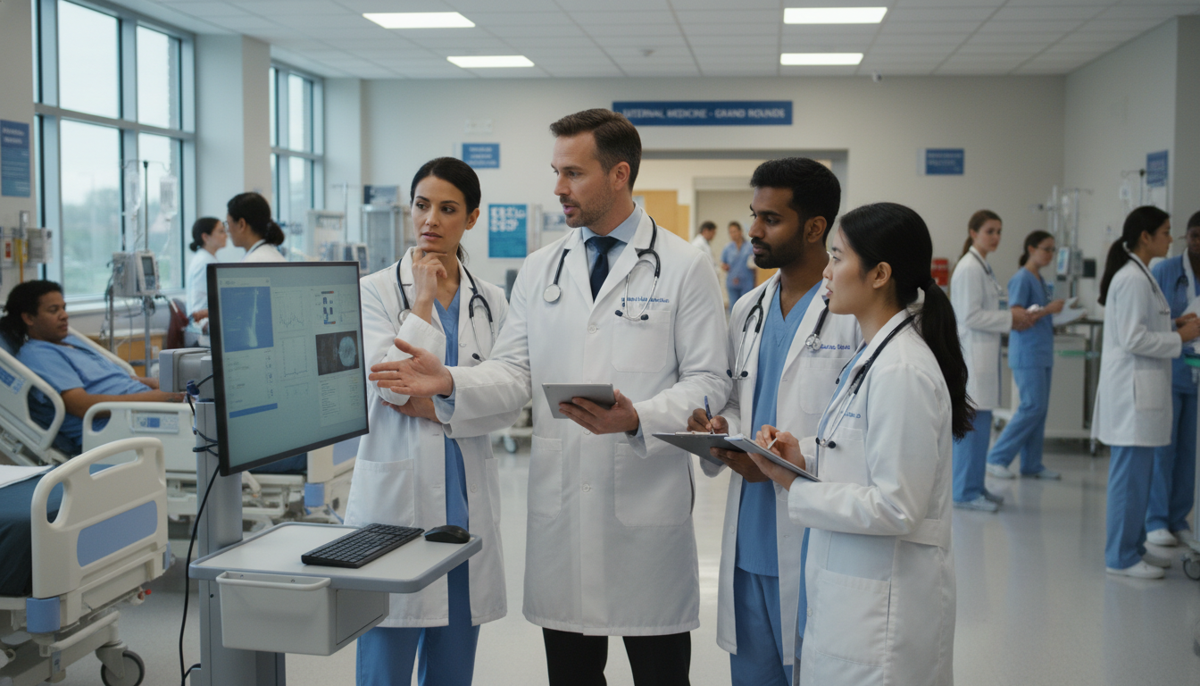 Teaching physician in academic hospital working with residents Teaching physician in academic hospital working with residents - US citizen IMG for Academic vs Private Practice for US Citiz