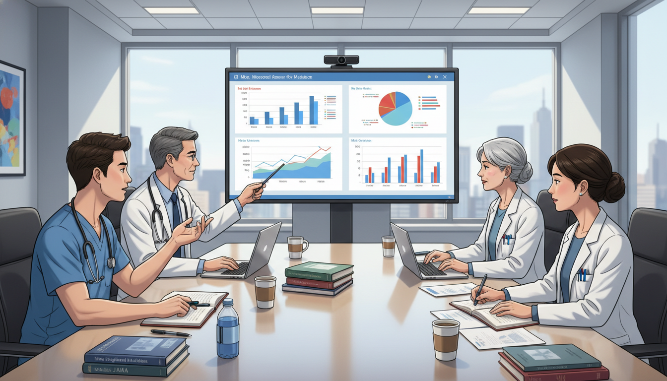 US citizen IMG participating in a hospital research meeting - US citizen IMG for Research Profile Building for US Citizen IMG