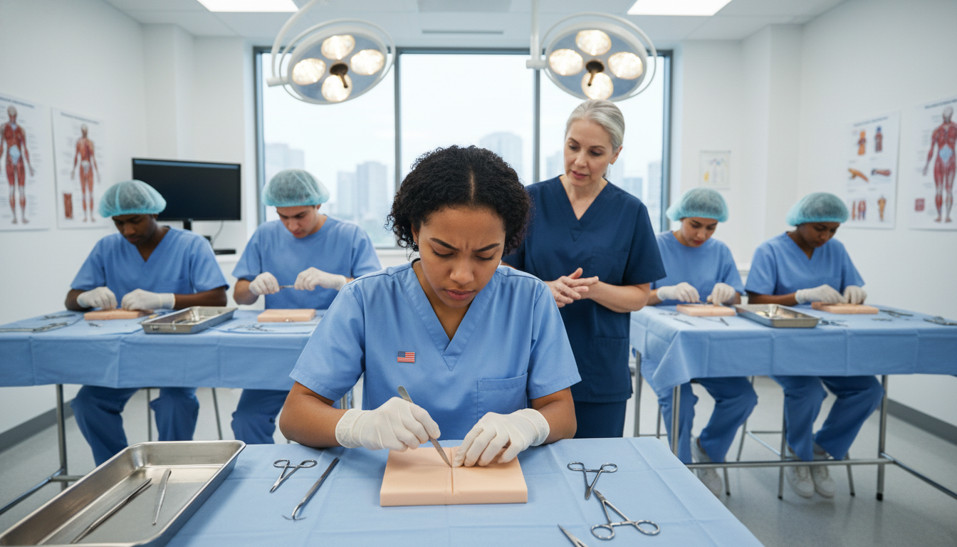 US citizen IMG in surgical skills workshop US citizen IMG in surgical skills workshop - US citizen IMG for CV Building for US Citizen IMG in Preliminary Surgery