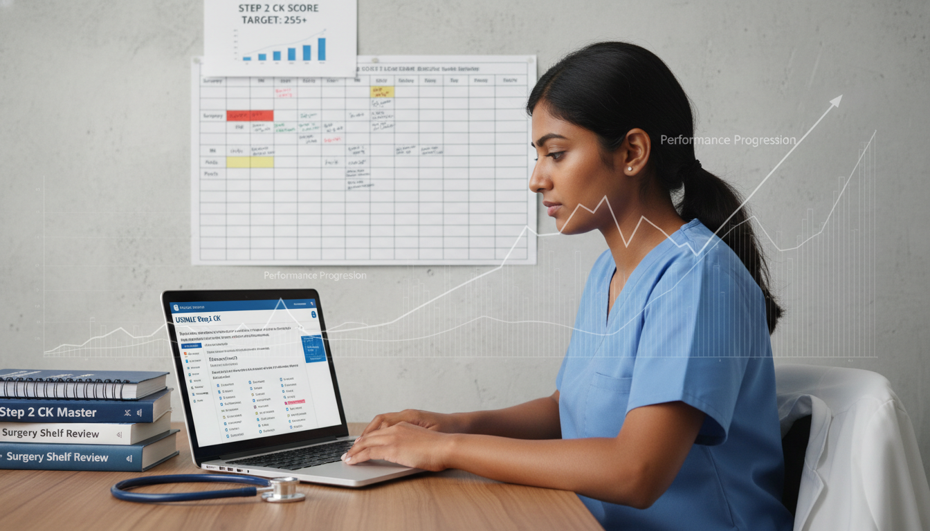 US citizen IMG tracking Step 2 CK study plan for preliminary surgery - US citizen IMG for Step Score Strategy for US Citizen