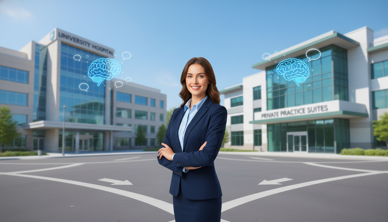 Choosing Between Academic and Private Practice in Psychiatry Residency