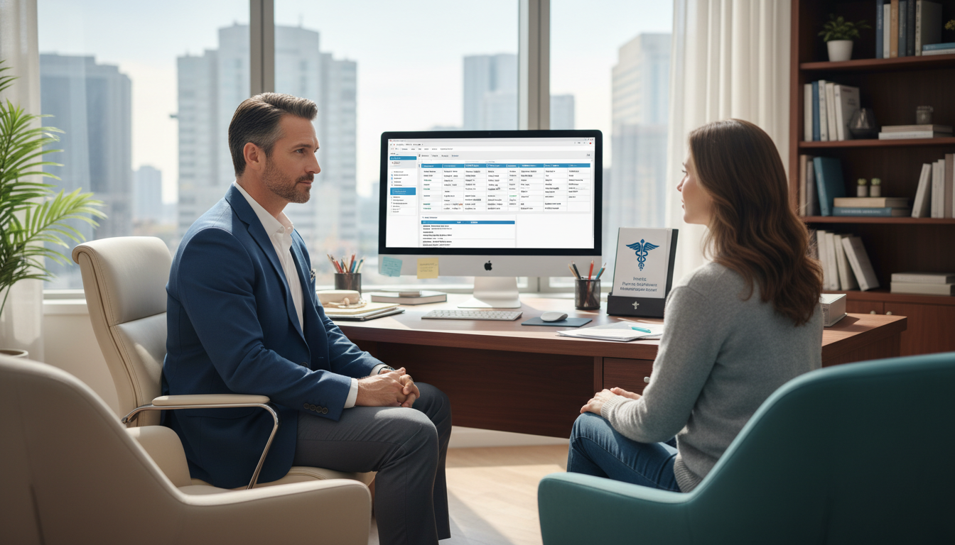 Private practice psychiatrist in a modern outpatient clinic Private practice psychiatrist in a modern outpatient clinic - US citizen IMG for Academic vs Private Practice for US Citizen