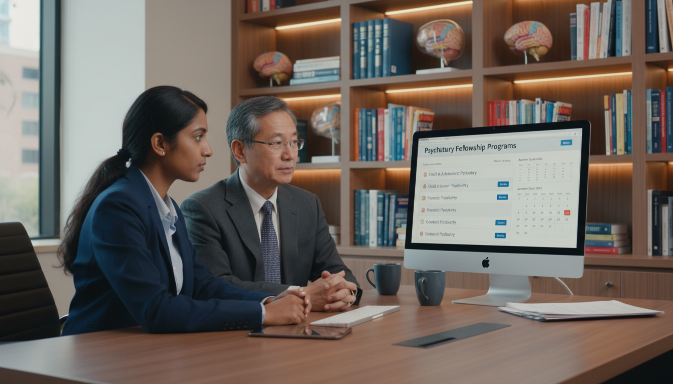 Psychiatry resident exploring subspecialty options with mentor Psychiatry resident exploring subspecialty options with mentor - US citizen IMG for Fellowship Preparation for US Citizen IMG