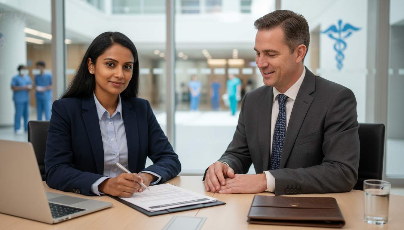 Psychiatry attending signing job contract Psychiatry attending signing job contract - US citizen IMG for Job Search Timing for US Citizen IMG in Psychiatry