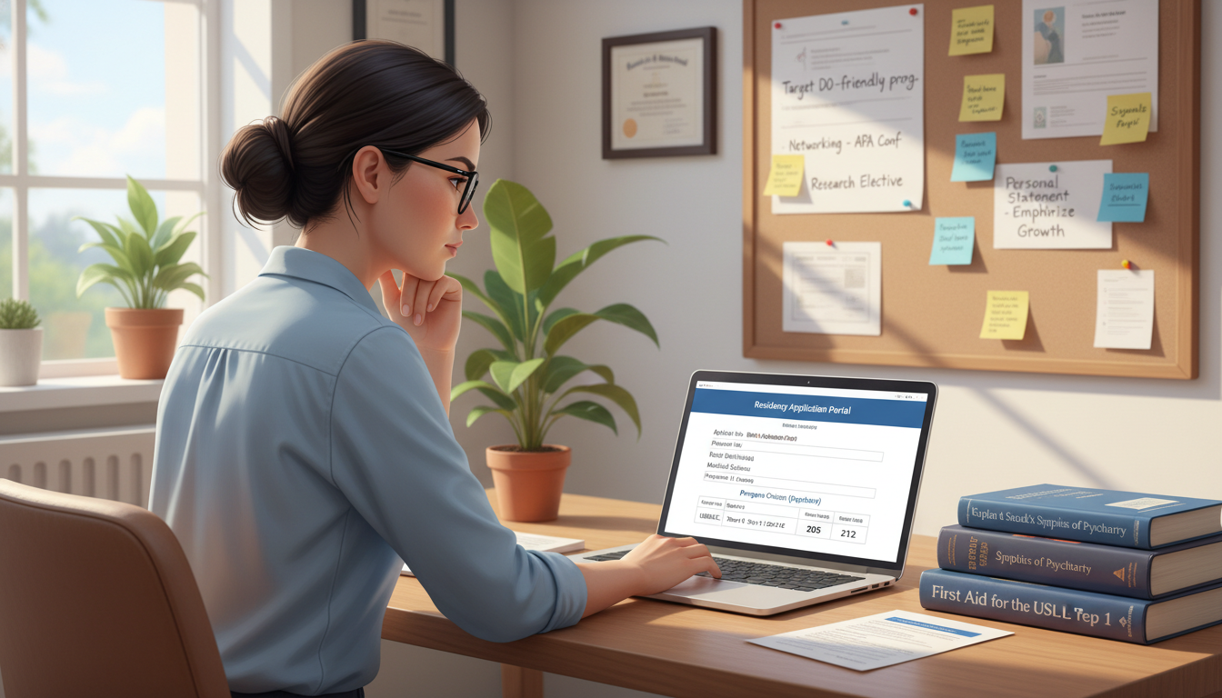 Low Step Score Strategies for US Citizen IMGs in Psychiatry Residency