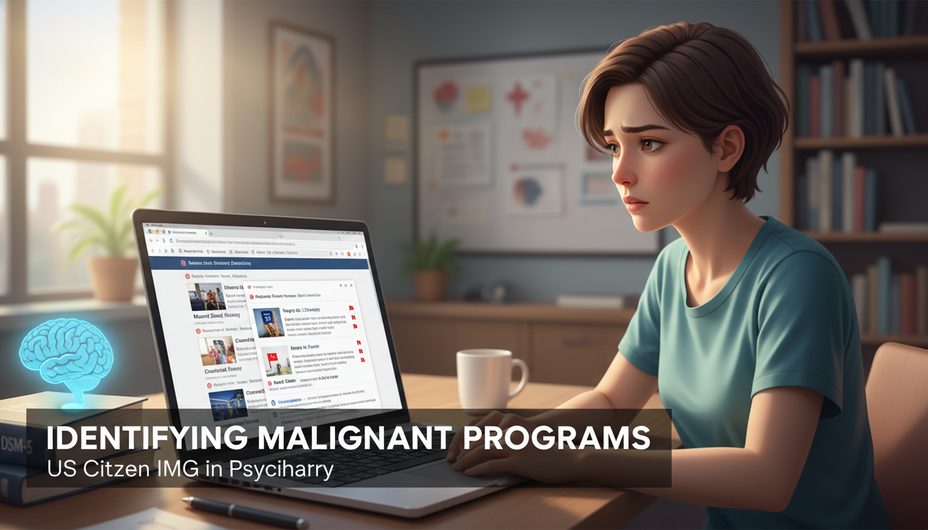 Identifying Malignant Psychiatry Residency Programs: A Guide for US Citizen IMGs