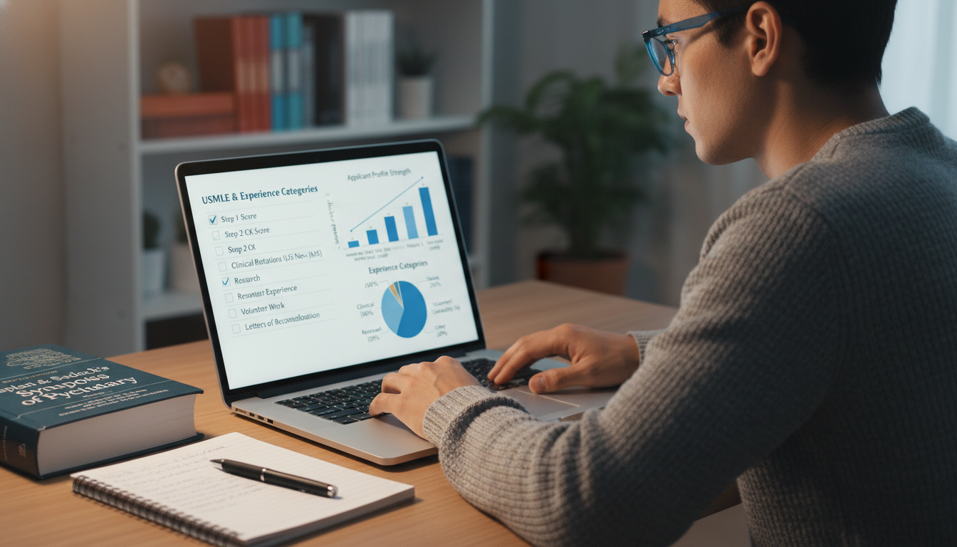 Self-assessment for psychiatry residency competitiveness - US citizen IMG for Program Selection Strategy for US Citizen IMG i