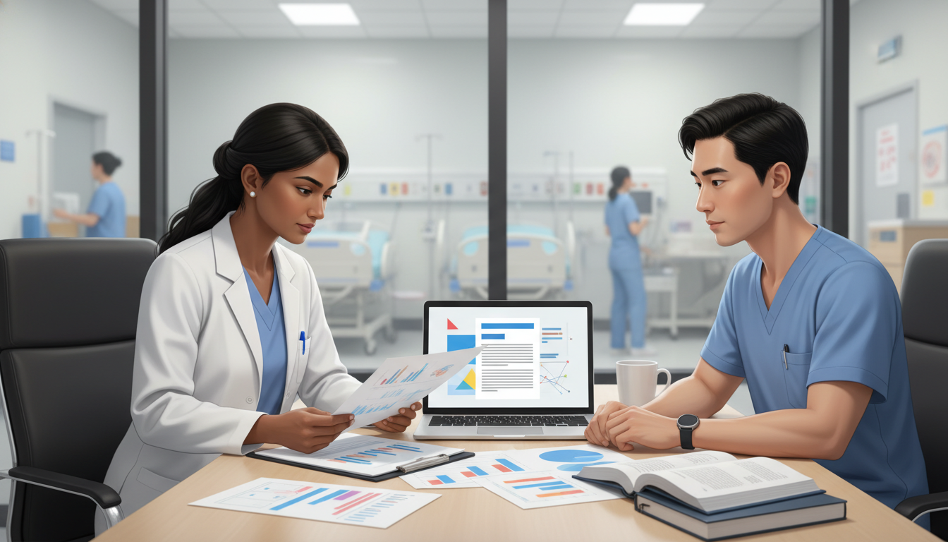 Pulmonary and critical care faculty mentoring a resident on research Pulmonary and critical care faculty mentoring a resident on research - US citizen IMG for Research During Residency for US Ci