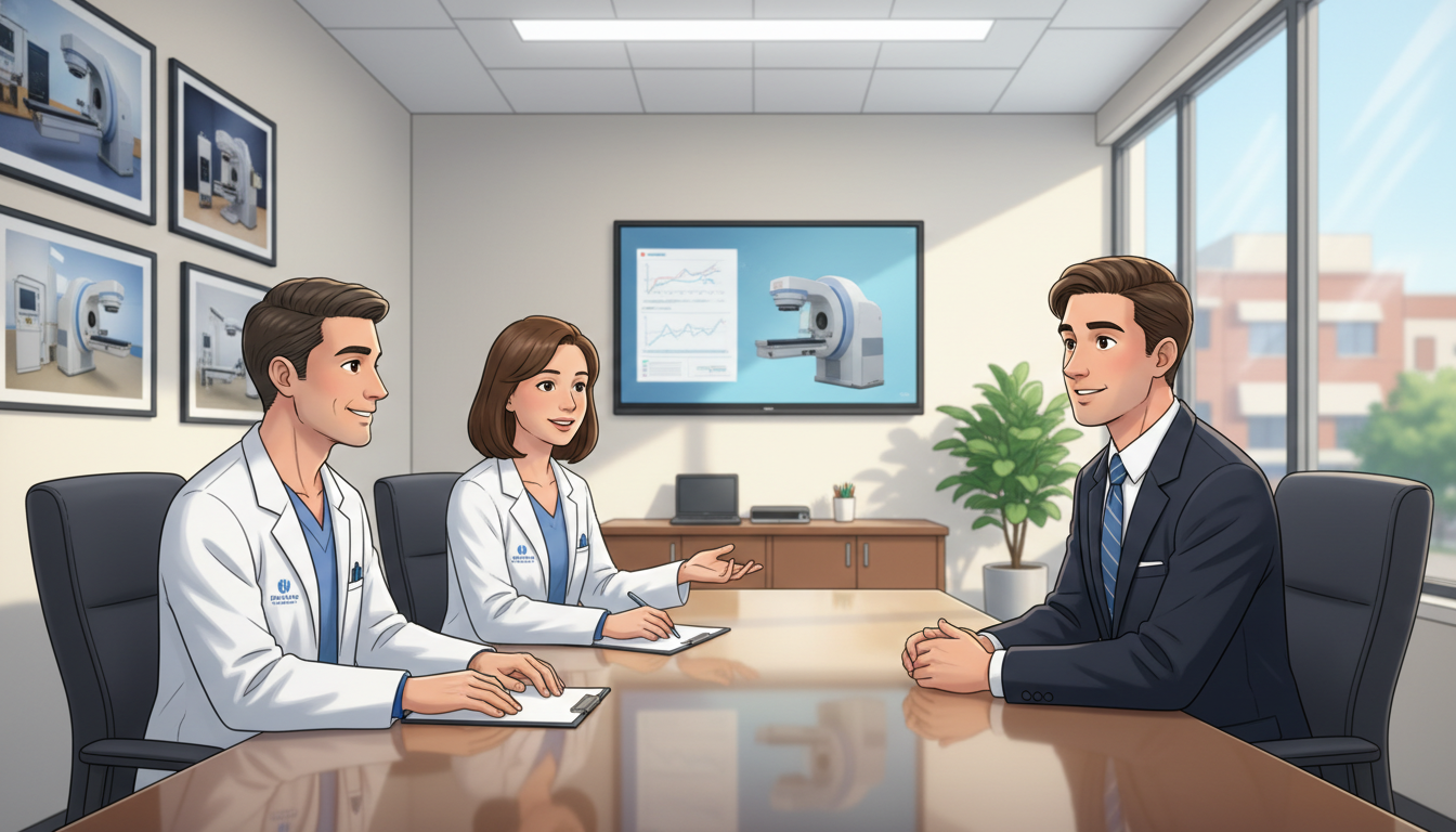 Residency interview panel with radiation oncology faculty and applicant - US citizen IMG for Common Interview Questions for U